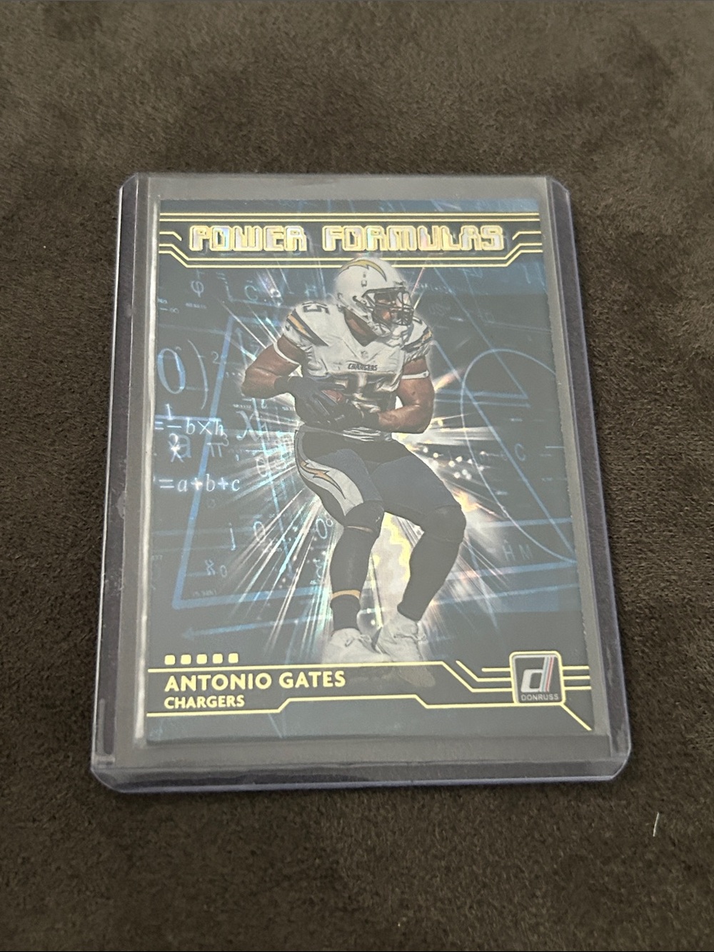 Antonio Gates Chargers Trading Card Panini Power Formulas
